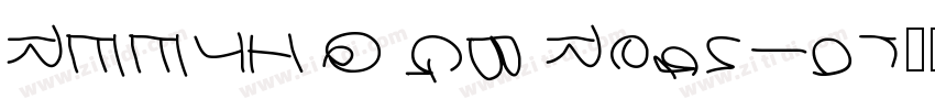 REEJI Q GB Regular字体转换 REEJI Q GB Regular字体转换